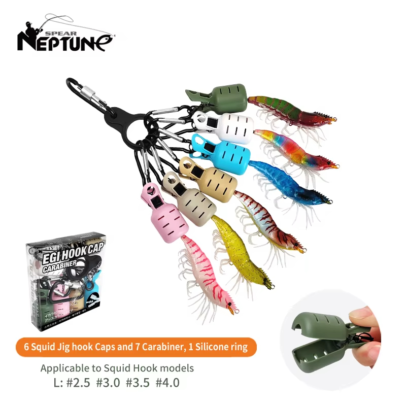 6pcs Colorful Squid Jig Hook C - Fishing Lure Jig 评论和价格