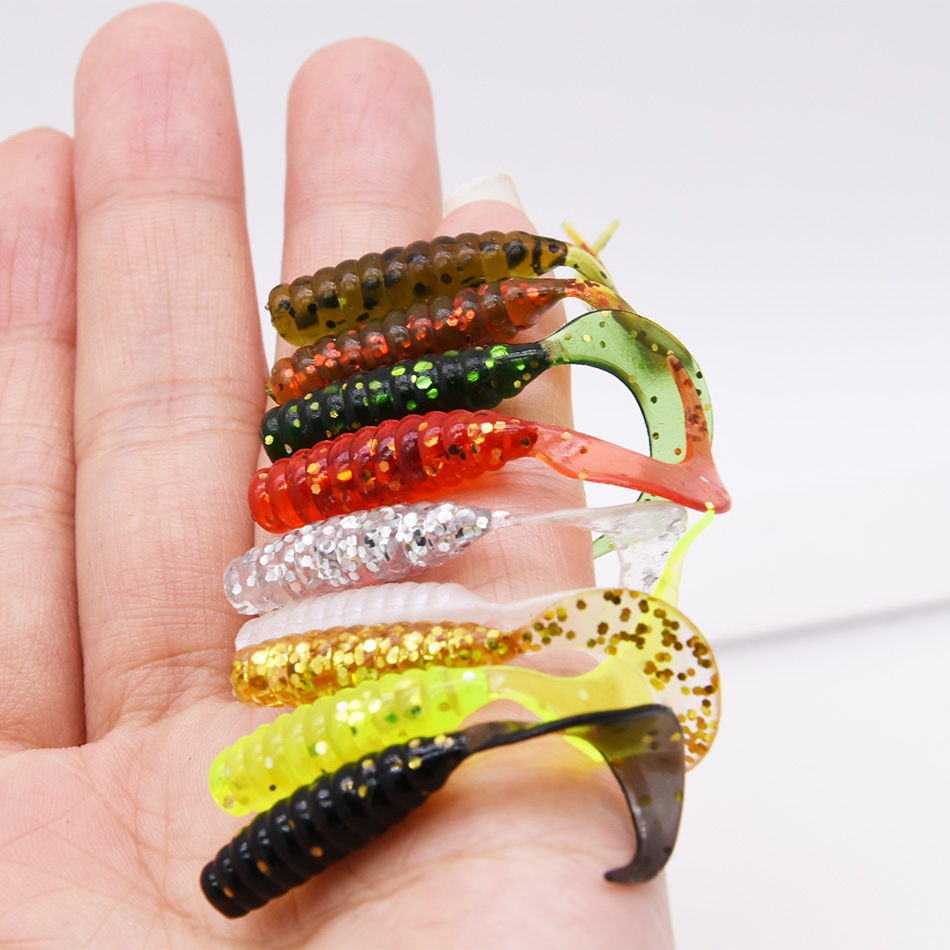 JYJ 5pcs/bag 1g jig hook with  - Fishing Lure Soft Plastic 评论和价格