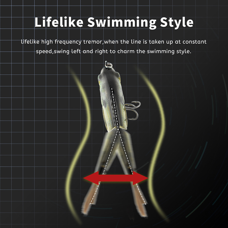 13Cm/33G Bionic Two-Section Ha - Fishing Lure Swimbait 评论和价格