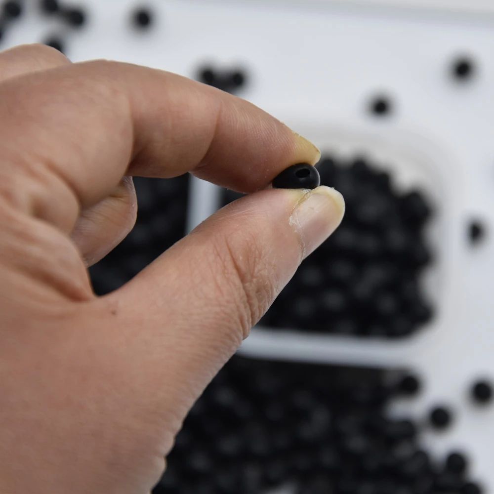 100pcs/lot Fishing Beads Space - Fishing Lure Soft Plastic 评论和价格