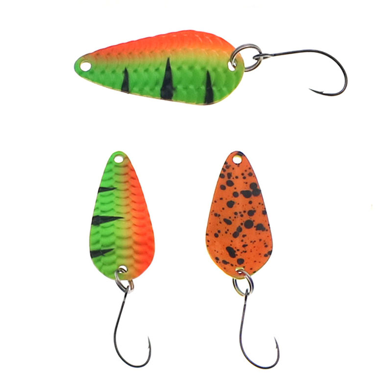 Fishing Trout Spoon Single Hoo - Fishing Lure Spoon 评论和价格