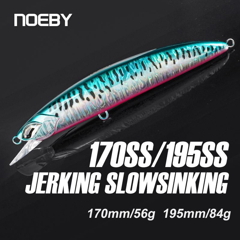 NOEBY Jerking Slow Sinking Min - Fishing Lure Jerkbait 评论和价格