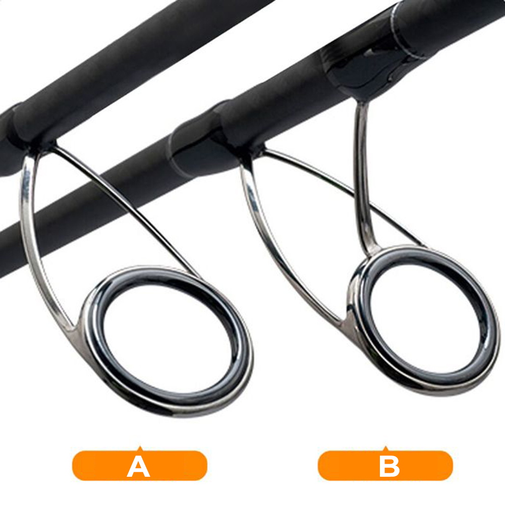 9 Pcs Fishing Rod  Guide Ceram - Fishing Lure Making Kit 评论和价格