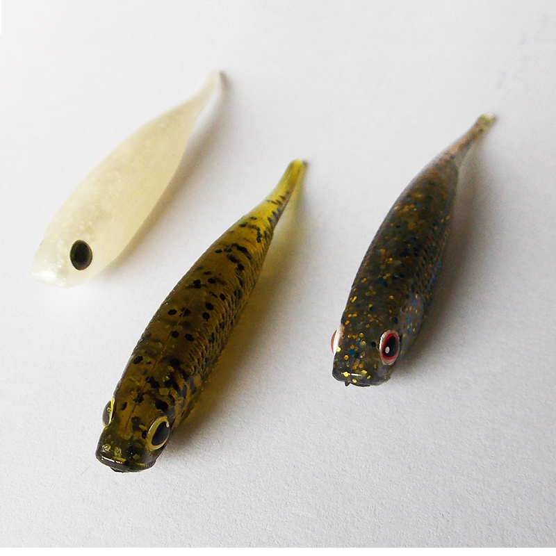 ESFISHING I Glossy Shad 10pcs  - Fishing Lure Soft Plastic 评论和价格