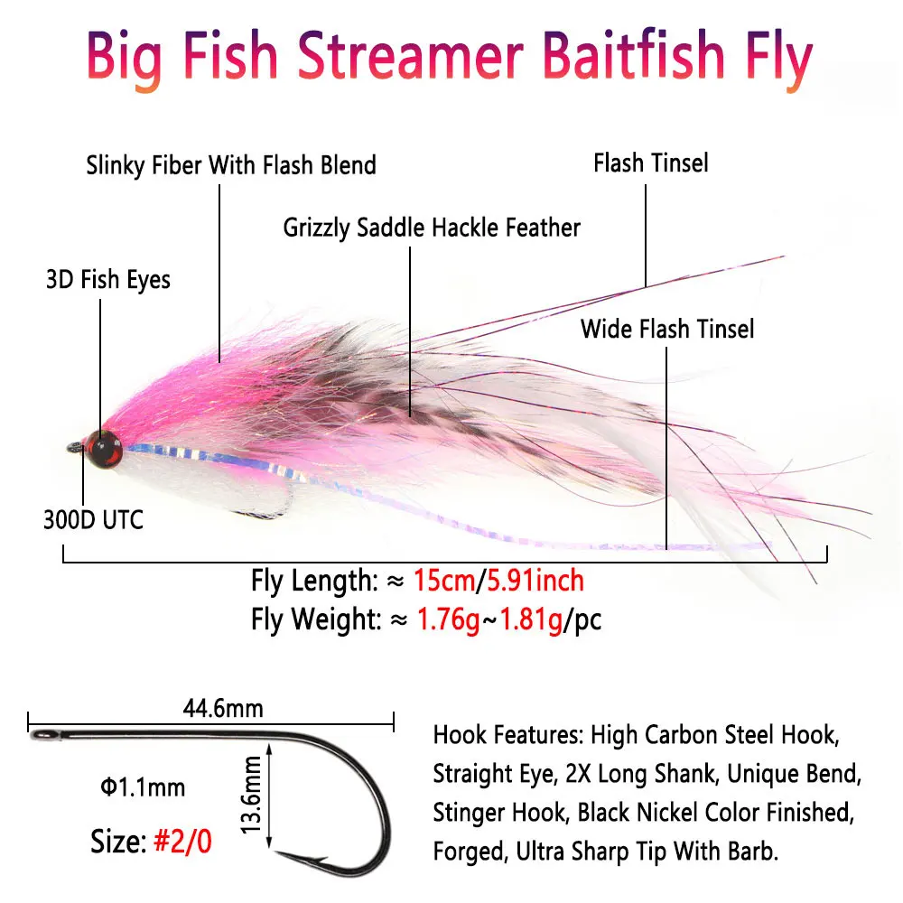 Bimoo #2/0 15cm/5.91inch Big S - Fishing Lure Swimbait 评论和价格