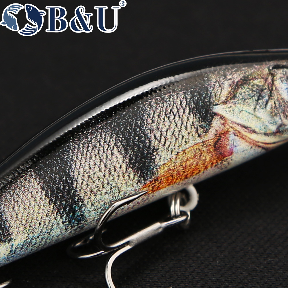 B&U 62mm 8.4g Sinking Minnow W - Fishing Lure Jerkbait 评论和价格